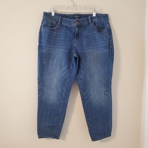 Talbots Flawless Five Pocket Boyfriend Jeans Size 16WP